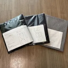 CHECK&STRIPE 生地&おまけレシピ 3点セット