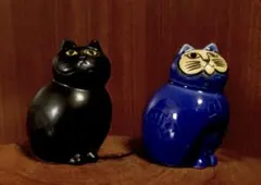リサラーソン　ミアミニ　オールブラック＆ライトブルー　2点セット　美品のサムネイル