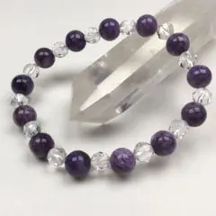 ⭐️高品質⭐️チャロアイト×スターカット水晶【癒し・浄化・保護】