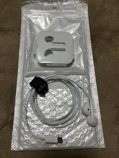 純正タイプＣイヤホン　マイク付き　USB-Cイヤフォン　アップル 有線 アイホン