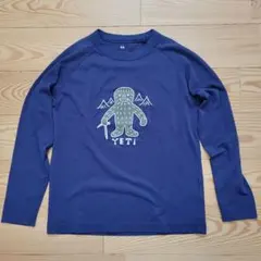 mont-bell YETI Tシャツ 140 ネイビー