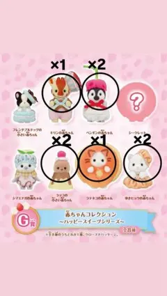 シルバニアファミリー ハッピースイーツシリーズ G賞