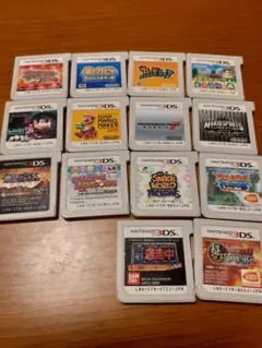 ニンテンドー3DS ソフトまとめ売り(バラ売り不可)