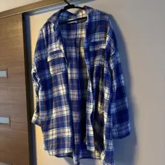 AZUL by moussy チェック柄シャツ フリーサイズ