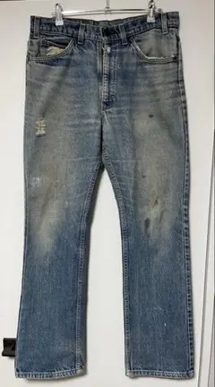 【USA製】Levi’s オレンジタブW34L32 ボタン裏刻印554