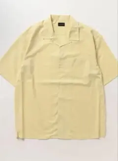green label relaxingオープンカラーシャツ イエローのサムネイル