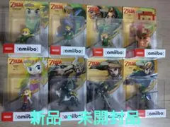 amiibo ゼルダの伝説シリーズ フィギュア 8体セット 新品・未開封品