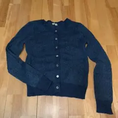 MARGARET HOWELL ネイビー カーディガン