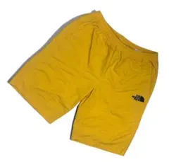 ノースフェイス ナイロンショーツ 黄 夏物 160