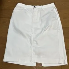 ユニクロホワイト タイトスカート
