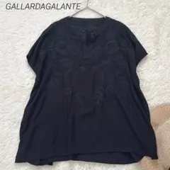 ガリャルダガランテ　リネン　エンブロイダリー　刺繍　ドルマンスリーブ　ブラウス