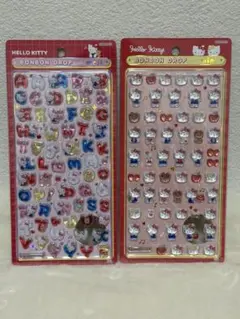 ボンボンドロップシール サンリオ ミニ 文字 キティ ボンドロ　 2枚セット