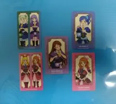 アイカツ ★アトレ秋葉原 ★キャラクターカード ・5枚 検索用） 星宮いちご