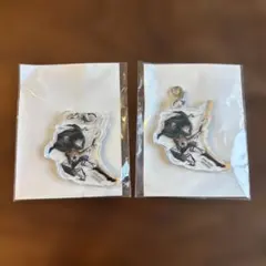 進撃の巨人　Attack on Memory アクリルチャーム　リヴァイ　2点