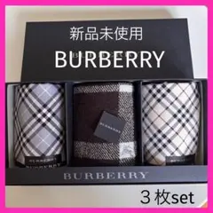 新品未使用❗️BURBERRY ノバチェック柄ハンカチ＋タオルハンカチなど　３枚