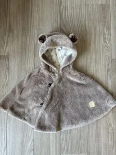 春先　アプレクレール　ポンチョ ベージュ