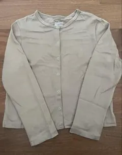 【美品】無印良品　Mサイズ コットン100% カーディガン ブラウン