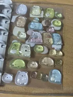 【ボンボンドロップシール】　すみっこぐらし　39枚セット　おすそわけ