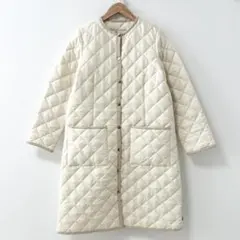 トラディショナルウェザーウェア　ARKLEY LONG ホワイト　アイボリー