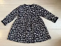 プチバトーチュビックキルティングワンピース　36m95㎝