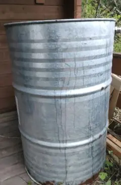 ドラム缶風呂 横置きタイプ スノコ付き - メルカリ