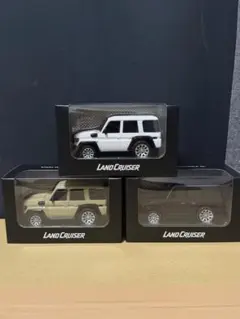 トヨタ新型ランドクルーザーFJミニカー1/30カラーサンプル2台セット