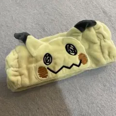 ピカチュウヘアバンド　洗顔