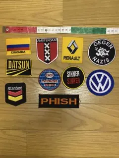 アメリカ製 デッドストック ワッペンセット