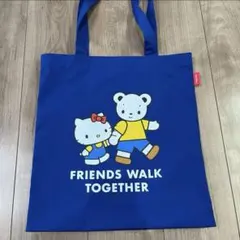 新品未開封 ファミリア キティ コラボトートバッグ 緑 グリーン - メルカリ
