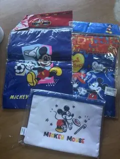 ディズニー ミッキー 巾着 ポーチ 3点セット