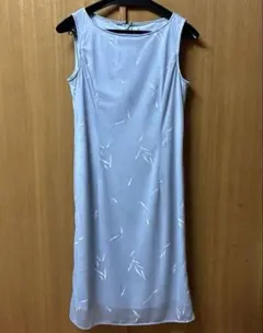 LAUTREAMONT ノースリーブワンピース ライトブルー