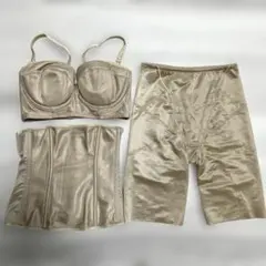 美品 hugge bridalブライダルインナー3点セット