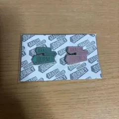 嵐を旅する展覧会　バッジ（ロゴ）