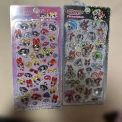 パワーパフガールズ プチドロップステッカー 2種セット