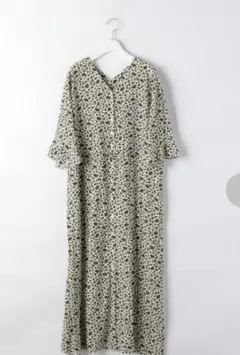 ☆green label relaxing CFCプリント 花柄ワンピース☆