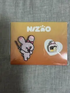 niziU nizooミイヒ　ワッペンバッチ&ピンバッチセット　pyonpyon