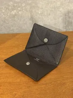 HERMES エルメス カルヴィ カードケース 名刺入れブラック 黒 ◻︎K 刻印 HERMES エルメス カルヴィ カードケース 名刺入れブラック 黒 ◻︎K
