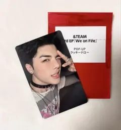 &TEAM We on Fire POPUP ラキドロ トレカ マキ
