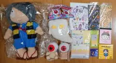 特大ゲゲゲの鬼太郎・目玉おやじ・一反もめん ぬいぐるみ他 グッズ13個 