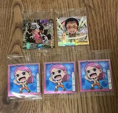 ワンピース大海賊シールウエハースLOG.１２　5点