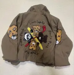 希少！カステルバジャック　アニマル刺繍ジャケット 100cm