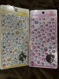 しずくちゃん　ボンボンドロップシールミニ　ボンドロ　シール　2枚セット　正規品