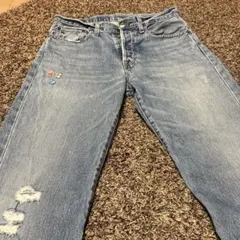 ポロラルフローレン ダメージデニム