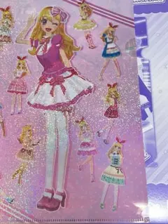 星宮いちご アイカツ！ クリアファイル コレクション1 ガチャガチャ