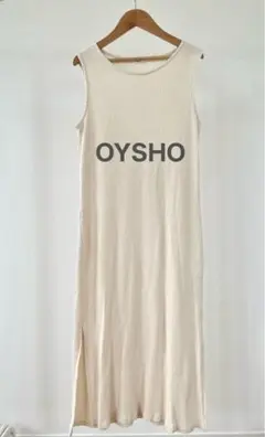 【美品】OYSHO オイショ リブワンピース ロングワンピース ノースリーブ