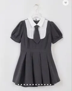 Rilly emulie Shirt Docking Knit Onepiece - メルカリ