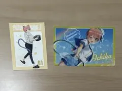 中野一花 五等分の花嫁 ポストカード＆コレクションシート2枚セット