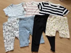 美品含む❣️ベビー服 7点セット Tシャツ レギンス