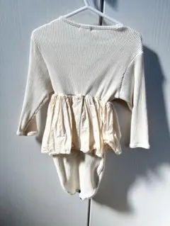 MONBEBE 長袖ワンピース ロンパースL