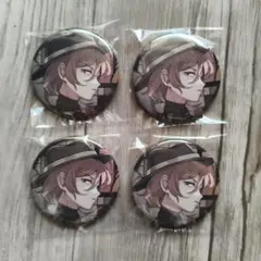 文豪ストレイドッグス　中原中也　缶バッジ4個　直径約5.5センチ　組み合わせ◯